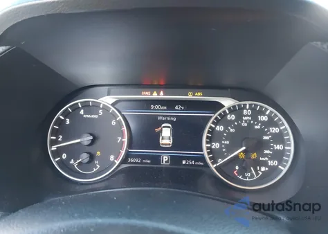 2022 Nissan Sentra Sv Xtronic Cvt z USA, uszkodzony, nr VIN 3N1AB8CV6NY207206